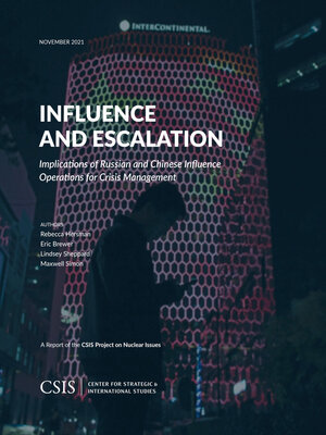 cover image of Influence and Escalation